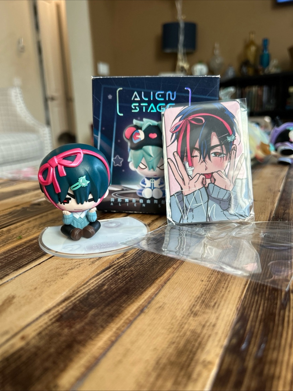 Alien Stage Blind Box Series Mizi SUA Ivan Till Luka Hyuna Figure Model